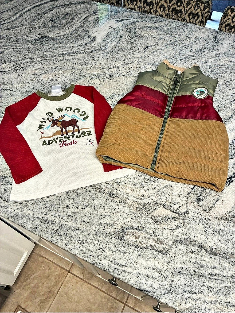 Max & Marcus Vest + Long Sleeve Set l 4T